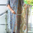 Cotton churidar set.3piece set(3063)