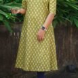 Cotton A line kurti(3105)
